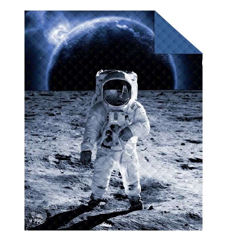 Přehoz na posteľ Kozmonaut 170/210