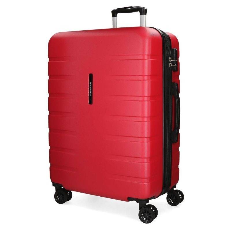 ABS Cestovný kufor MOVOM Turbo Červený 69 cm