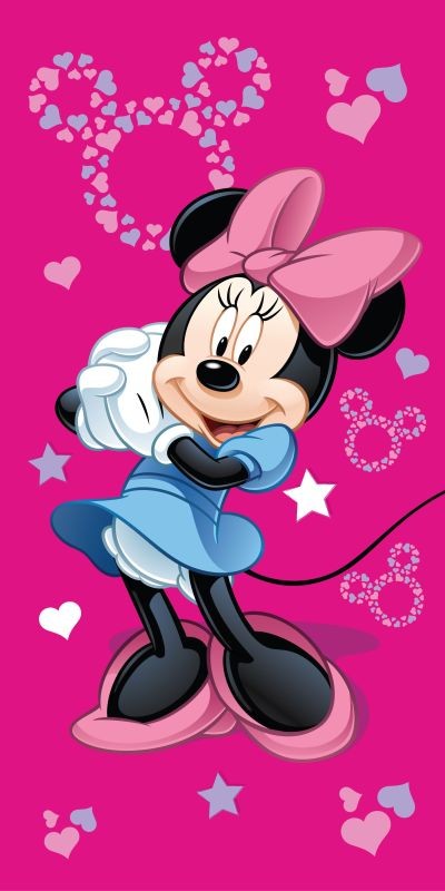 Osuška Minnie Pink 05 70/140