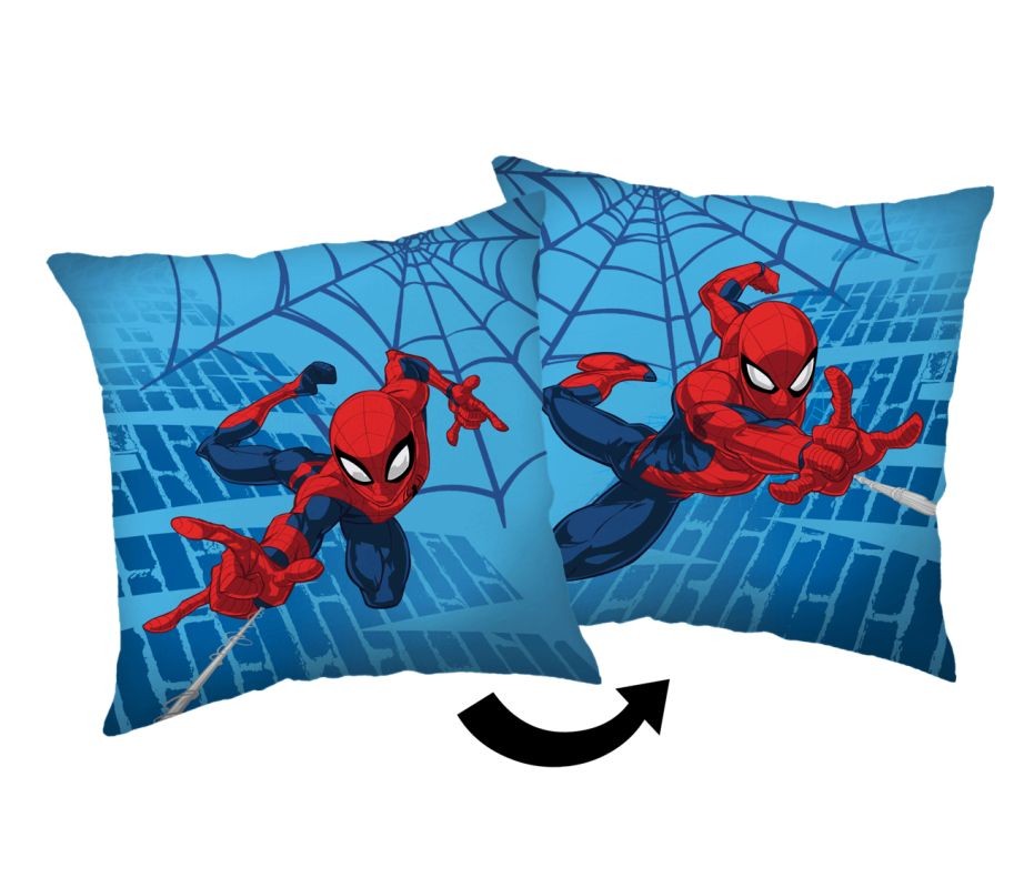 Plyšový vankúšik Spiderman Blue 05 40/40