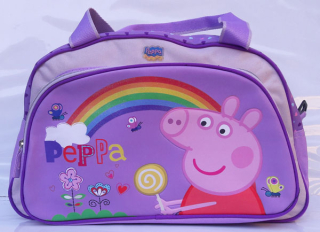 Športová taška Peppa Pig Duha