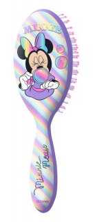 Hrebeň kefa na vlasy Minnie dúha
