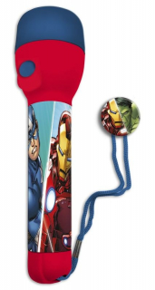 Detské LED svetielko, baterka Avengers