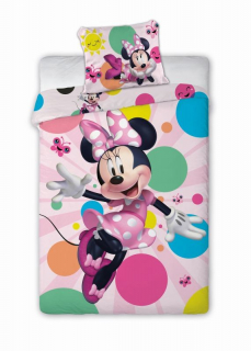 Obliečky Minnie motýle