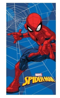 Osuška Spiderman blue