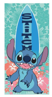 Osuška Lilo and Stitch flowers