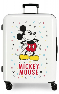 ABS Cestovný kufor Mickey Style letras 70 cm