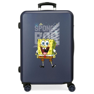 ABS Cestovný kufor SpongeBob party 65 cm