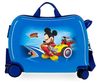 Detský kufrík Mickey Lets Roll blue MAXI