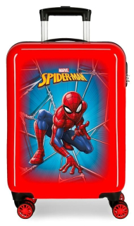 ABS Cestovný kufor Spiderman Black 55 cm