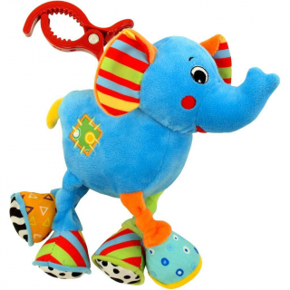 Detská plyšová hračka s vibráciou  sloník 