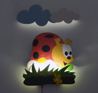 LED Lampička DoDo Lienka s diaľkovým ovládaním